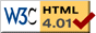 Kehtiv HTML 4.01